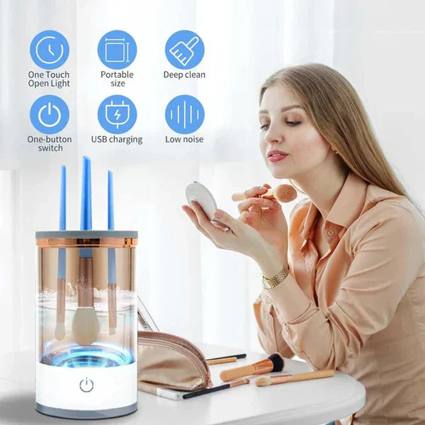 𝐍𝐨𝐮𝐫𝐚𝐡 𝐋𝐢𝐯𝐢𝐧𝐠™ Makeup Brush Cleaner – منظف فرش المكياج