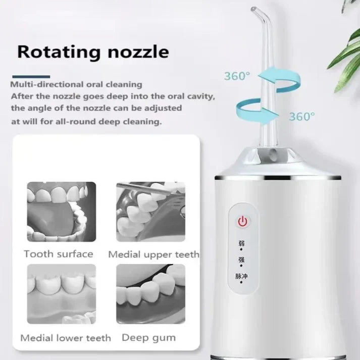 𝐍𝐨𝐮𝐫𝐚𝐡 𝐋𝐢𝐯𝐢𝐧𝐠™3 In 1 Oral Irrigatorجهاز ري الفم 3 في 1
