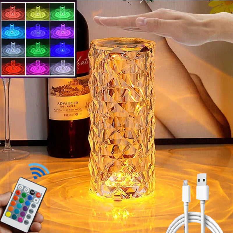 𝐍𝐨𝐮𝐫𝐚𝐡 𝐋𝐢𝐯𝐢𝐧𝐠™LED Crystal Table Lamp